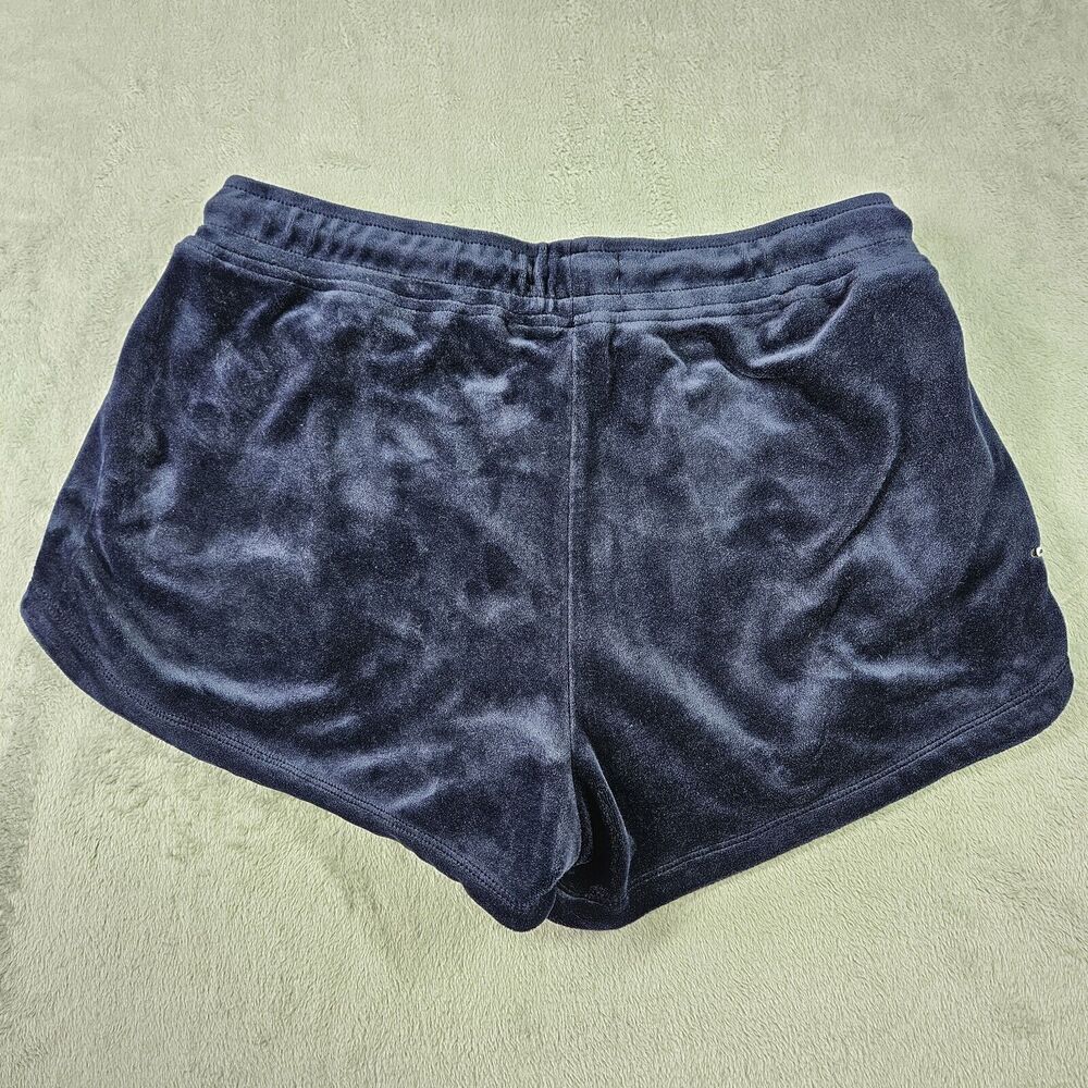 Tampa Bay Rays Velour Shorts Womens M Pro Standard Navy MLB Drawstring Elastic - Picture 7 of 10